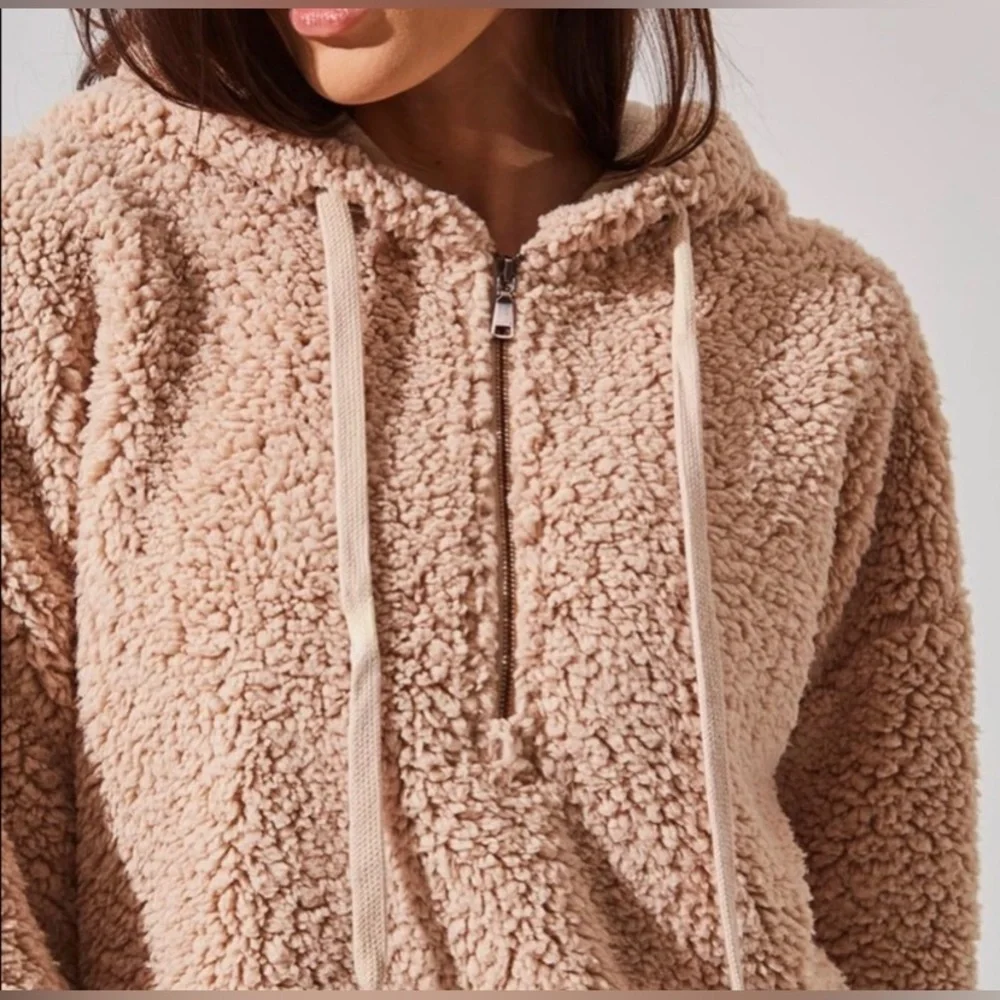 Stellar MPG Fleece Teddy Hooded Pullover - Picture 5 of 6